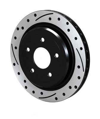 Wilwood SRP Drilled Performance Brake Rotors - 16014041BK