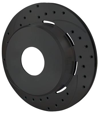 Wilwood SRP Drilled Performance Brake Rotors - 1606972BK