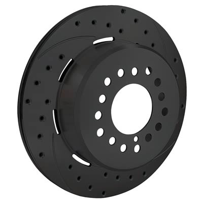 Wilwood SRP Drilled Performance Brake Rotors - 1609990BK
