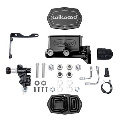 Wilwood Aluminum Tandem Compact Master Cylinder Kits - 26117799BK