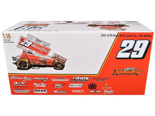 Rapid Vehicles Winged Sprint Car #29 Bud Kaeding "Missile Motorsports" BK Motorsports (2024) 1/18...