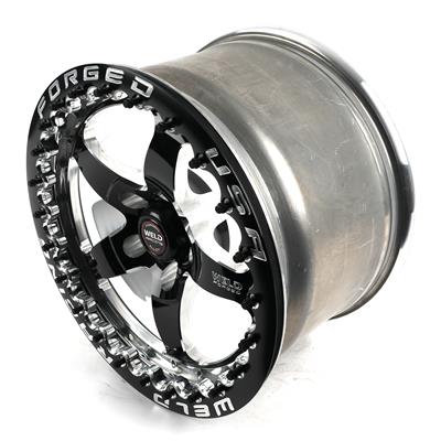 Weld Racing RT-S S71 Forged Aluminum Black Beadlock Wheels for Mickey Thompson Tires - 71HB7100N72F