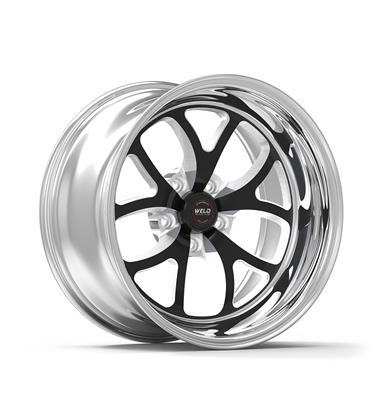 Weld Racing RT-S S76 Forged Aluminum Black Anodized Wheels - 76MB7100W68A