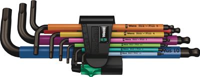 Wera Tools 950 Hex-Plus Black Laser L-Keys - 05073593001