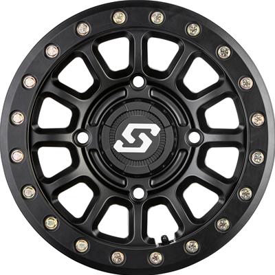 Sedona Tire and Wheel Sano Satin Black Beadlock Wheels - 5702026