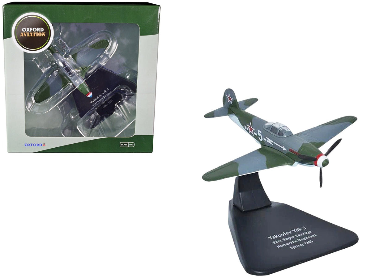 Rapid Vehicles Yakovlev Yak-3 Fighter Plane Pilot Roger Sauvage Nomandie Regiment (Spring 1945)...