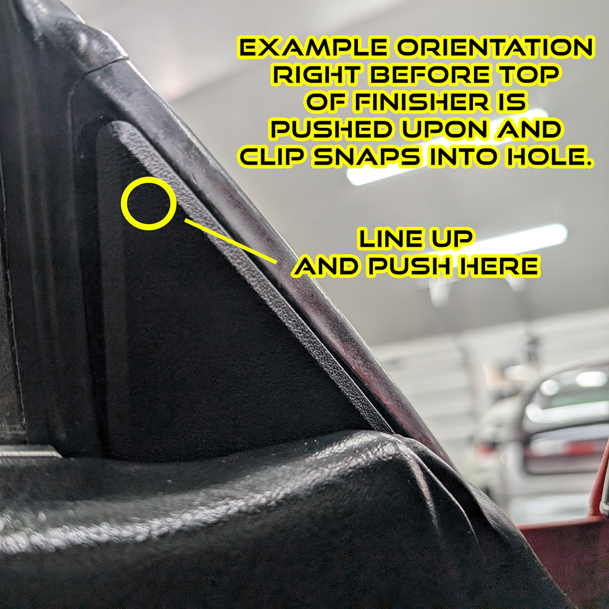ZSPEC Z31 300zx Door Side-Mirror Interior Trim Covers, Black, Left & Right Side