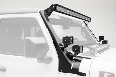 ZROADZ Front Roof LED Light Brackets - Z374831BK4