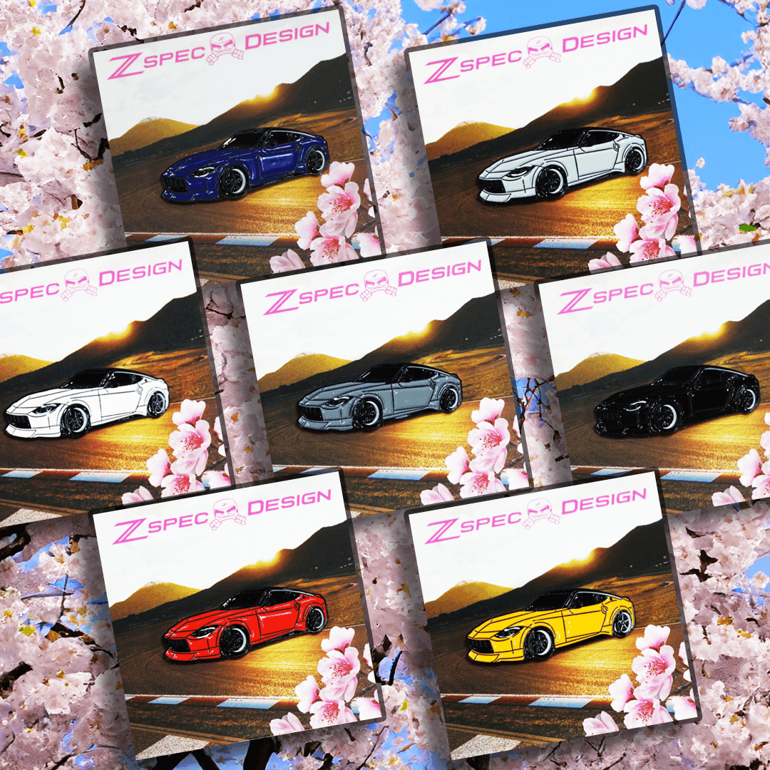 Nissan Z (RZ34) Enamel Collector Pin (Multiple Colors) - ZSPEC Design