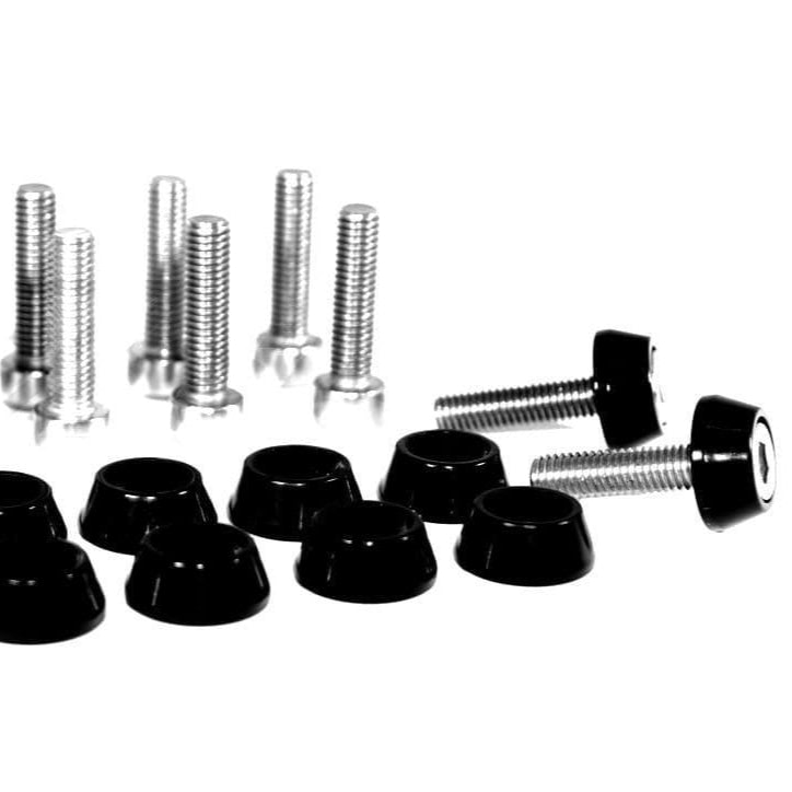 ZSPEC SHSC M5x20mm Bolts w/Angled Finish Washers, Stainless & Billet, Sold as 10-Pack