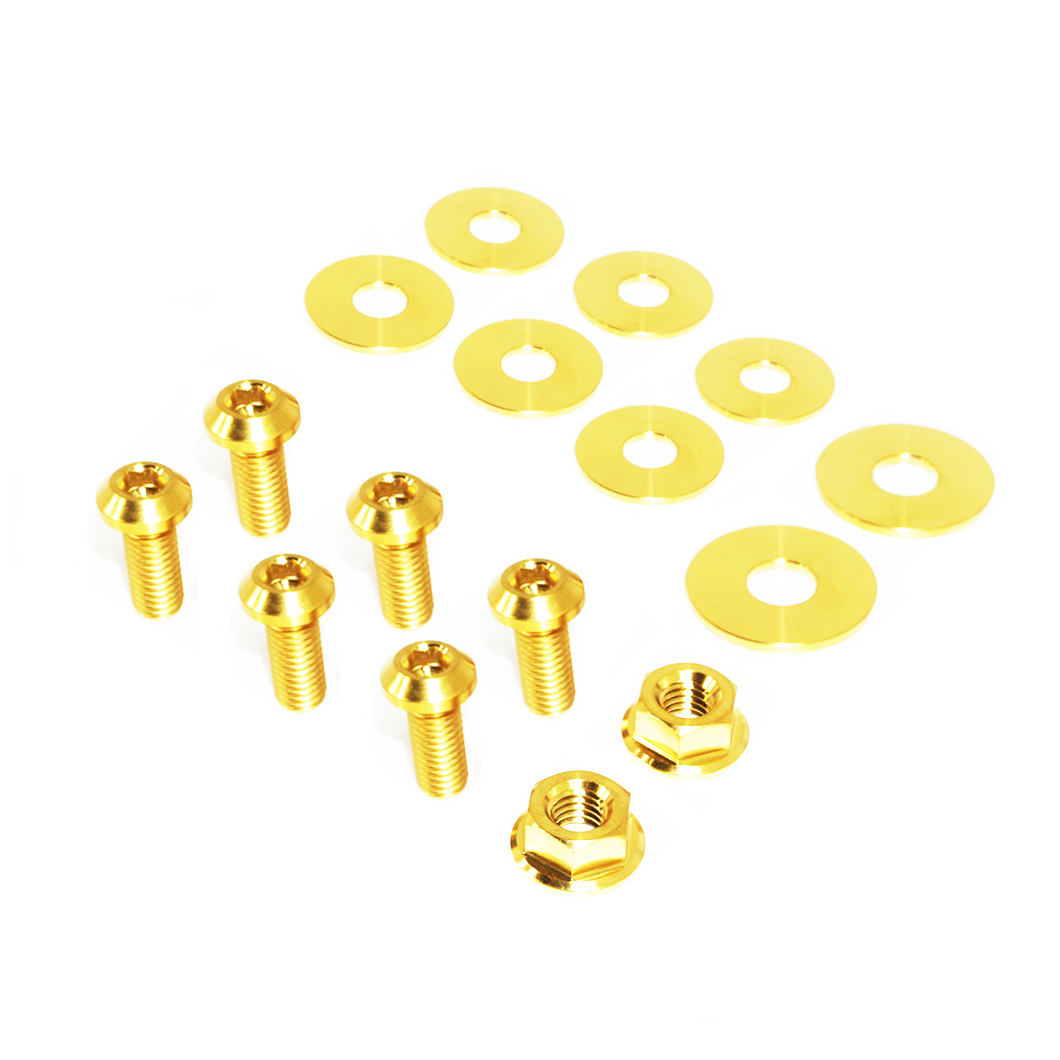 ZSPEC Engine Compartment Brace Hardware, 90-05 Acura NSX NA1/2, Titanium