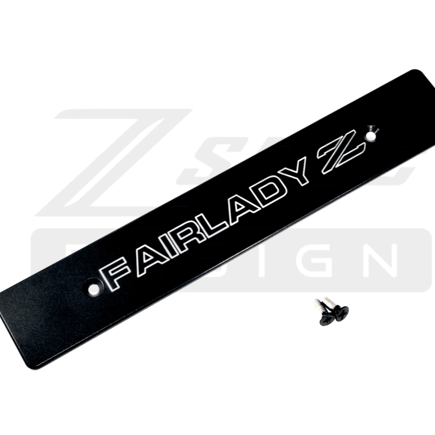 ZSPEC Front Bumper Plate for the JSPEC '90-99 Nissan Z32 300zx Fascia, Powder-Coated Billet
