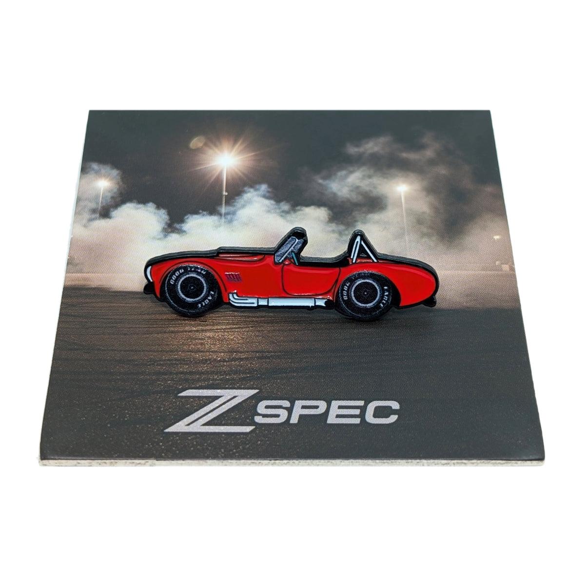 ZSPEC Collector Lapel / Hat Pin - Classic Cobra Muscle Car
