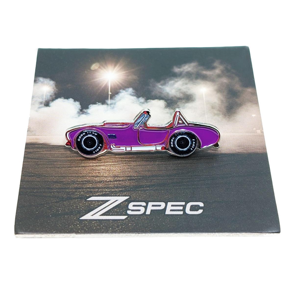 ZSPEC Collector Lapel / Hat Pin - Classic Cobra Muscle Car