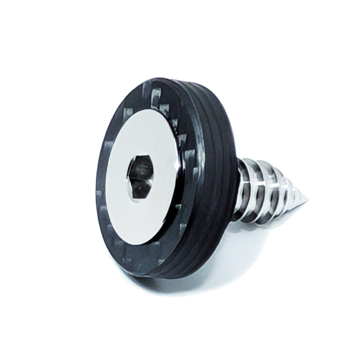 ZSPEC Carbon-Fiber Dress-Up Washers (Carbon-Weave Style), Per Each