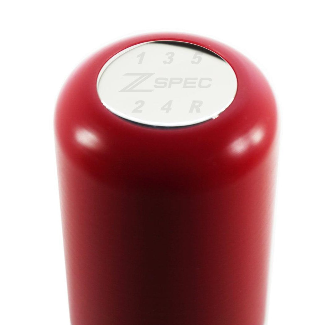 ZSPEC Shift Knob, M8-1.25, Delrin & Stainless, 5-Speed Shift Pattern Coin