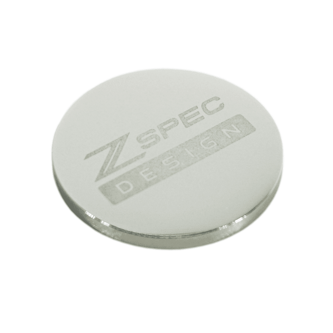 ZSPEC Shift Knob, M10-1.5, Delrin & Stainless, 4-Speed Shift Pattern Coin