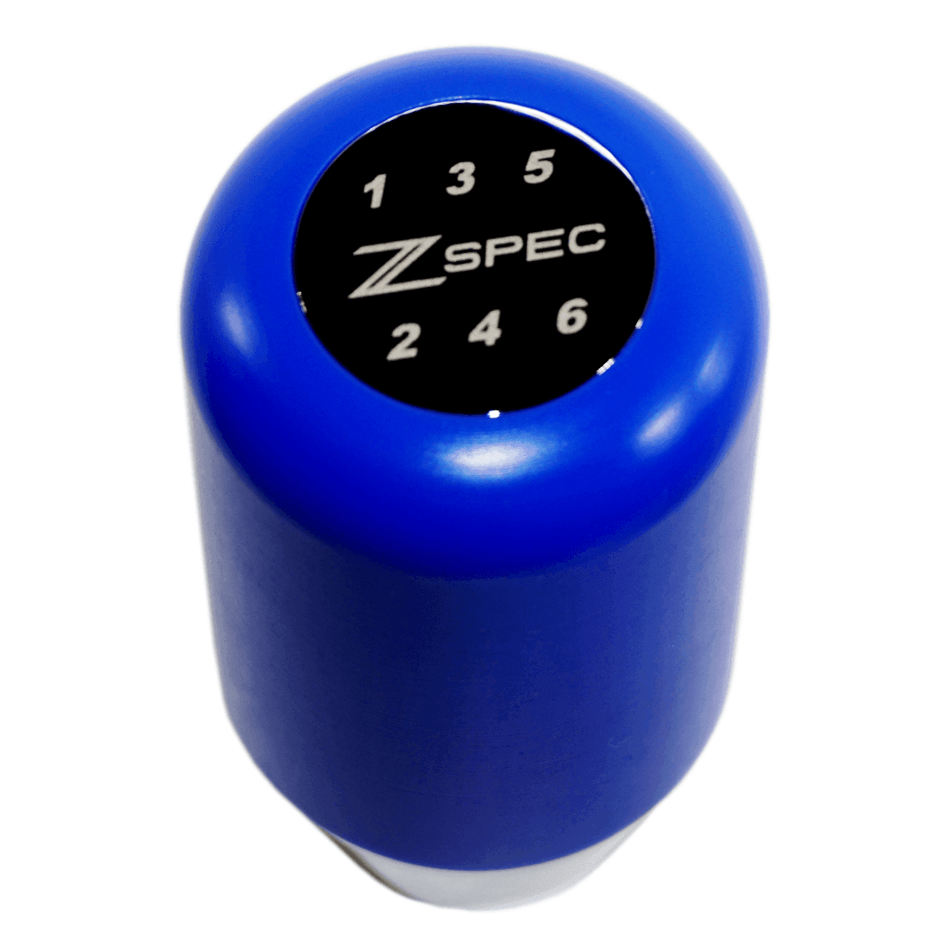 ZSPEC Shift Knob, M10-1.5, Delrin & Stainless, 6-Speed Shift Pattern Coin