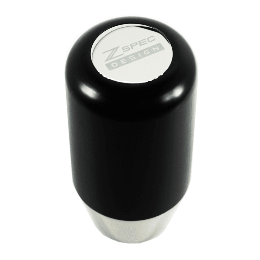 ZSPEC Shift Knob, M10-1.5, Delrin & Stainless, 4-Speed Shift Pattern Coin