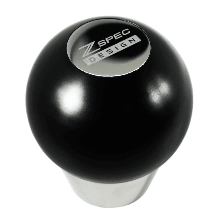 ZSPEC Shift Knob, M12-1.25, Delrin & Stainless, 6-Speed Shift Pattern Coin