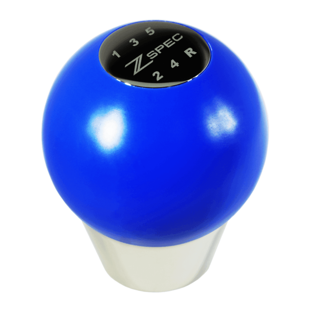 ZSPEC Shift Knob, M10-1.5, Delrin & Stainless, 5-Speed Shift Pattern Coin