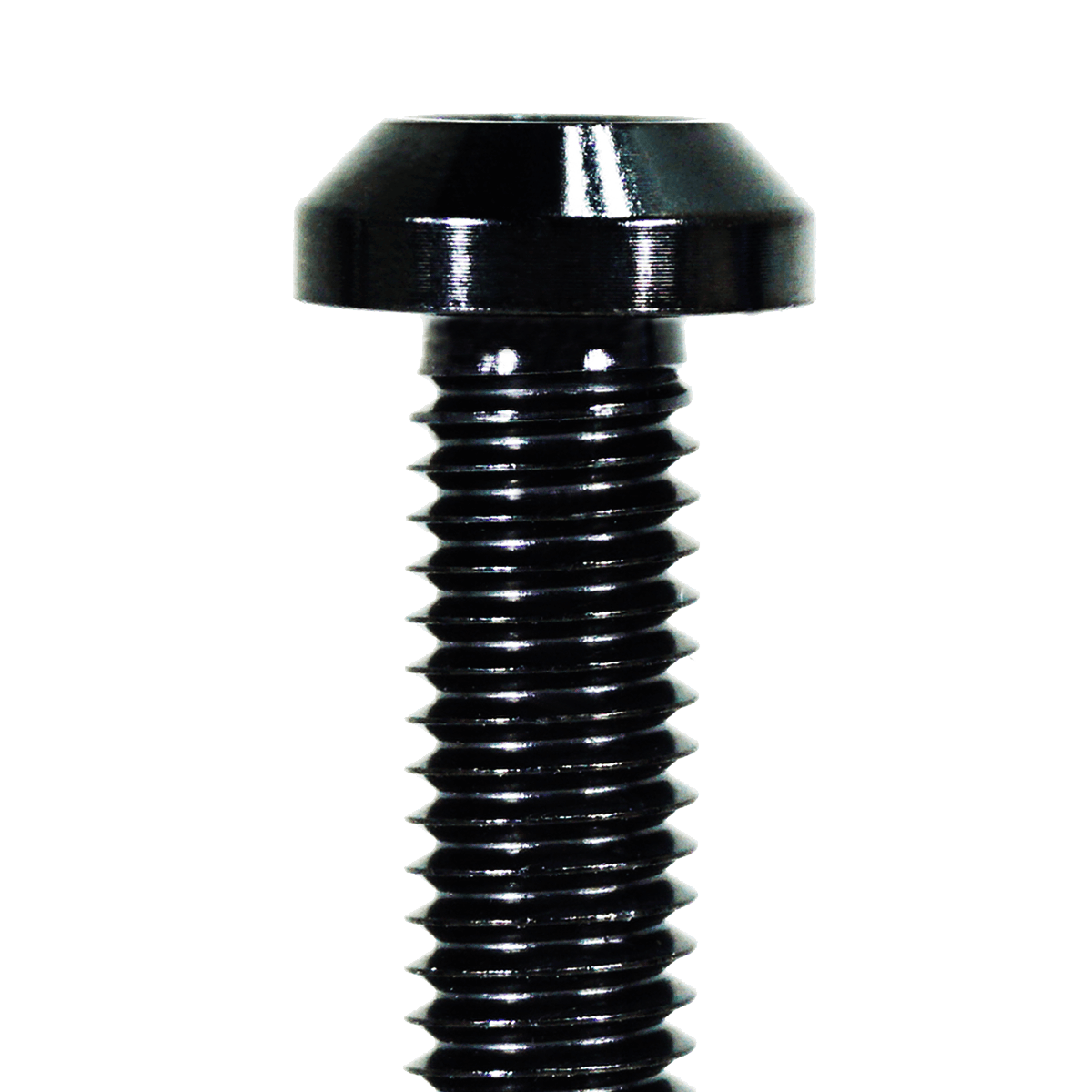 ZSPEC M6-1.0x55mm Dress Up Bolt® Fastener, Angled Head, Titanium Grade-5, Per Each