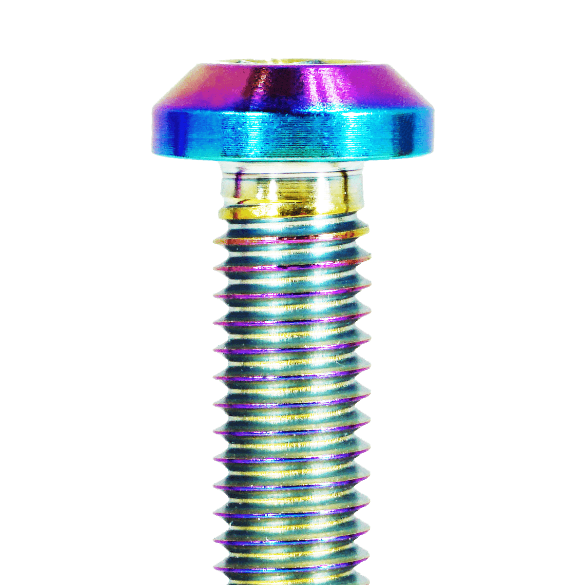ZSPEC M6-1.0x16mm Dress Up Bolt® Fastener, Angled Head, Titanium Grade-5, Per Each