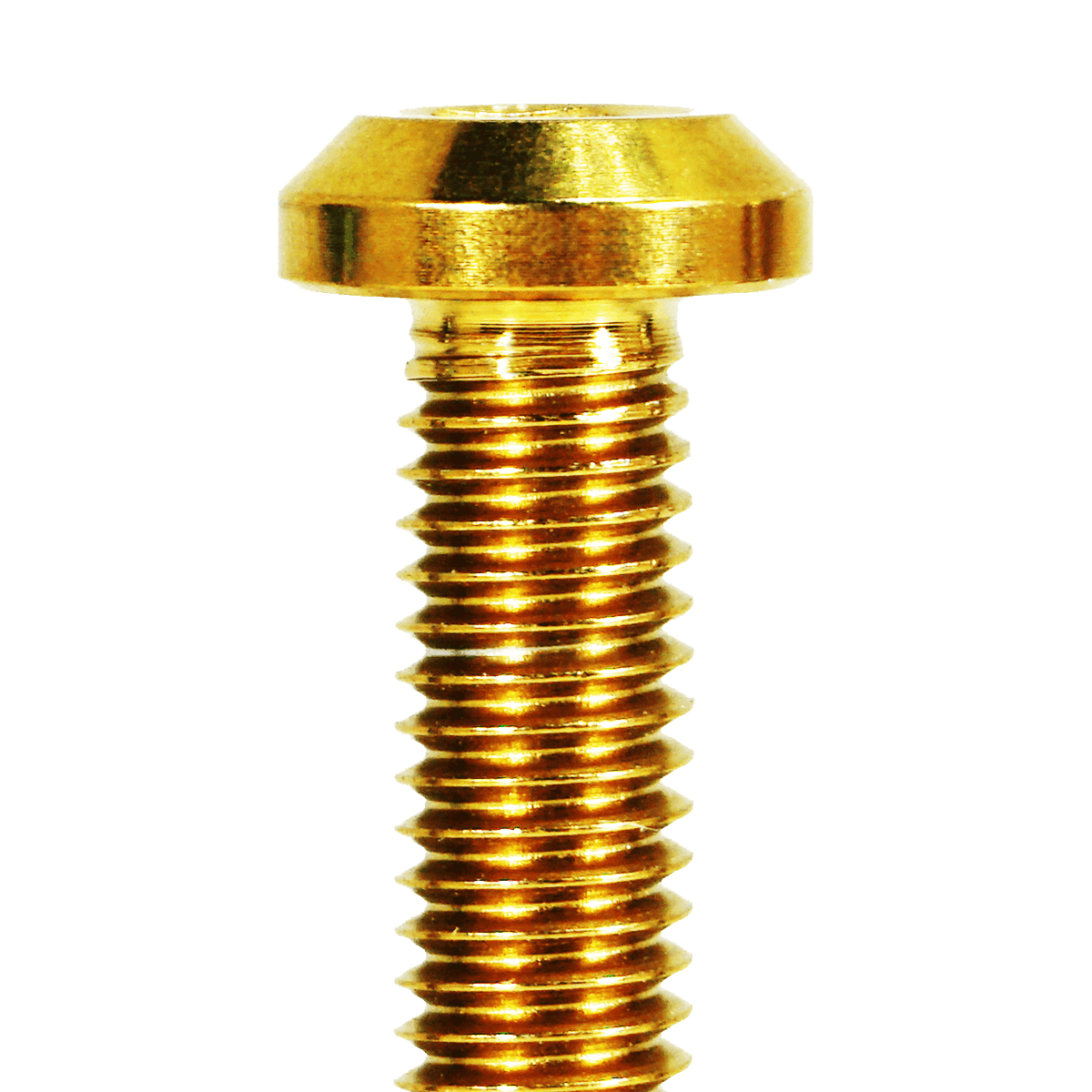 ZSPEC M6-1.0x55mm Dress Up Bolt® Fastener, Angled Head, Titanium Grade-5, Per Each