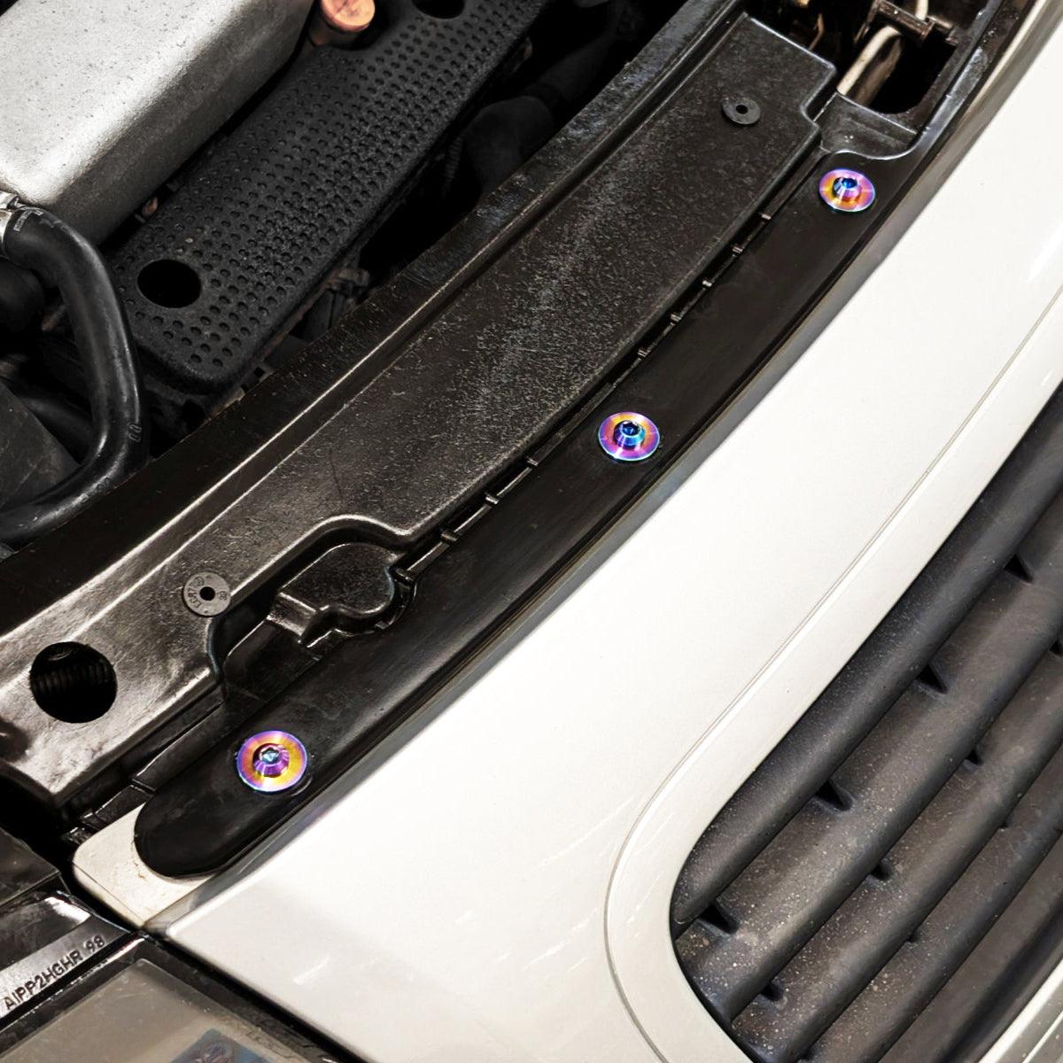 ZSPEC Stage-2 Dress Up Bolts® Fastener Kit for Audi TT 1st-Gen 8N, Titanium