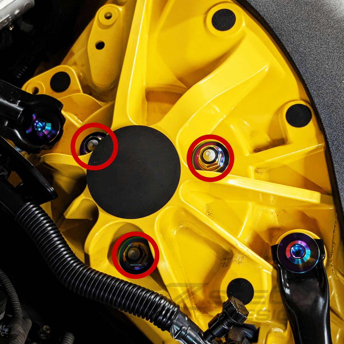 ZSPEC Shocks Hardware Kit for Lexus LC 500, Titanium