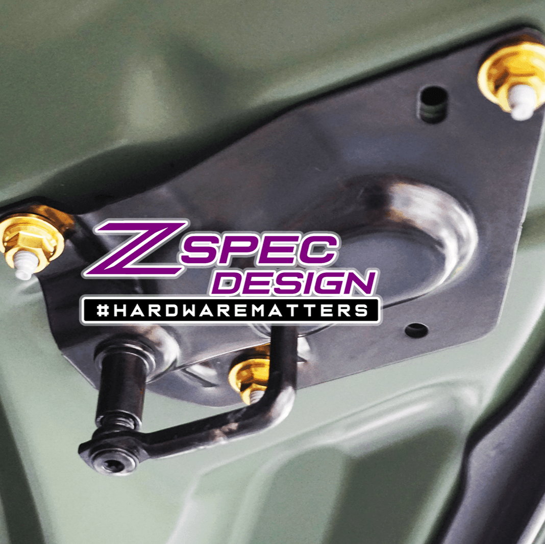ZSPEC M8-1.25 Metric Flare Nut, Titanium Grade-5, Per Each