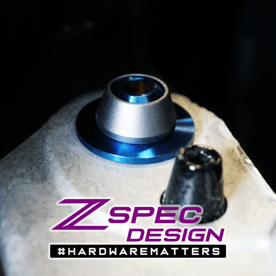 ZSPEC Interior Dress Up Bolts® Fastener Kit for 21+ Ford Bronco 2.7L, Titanium & Billet