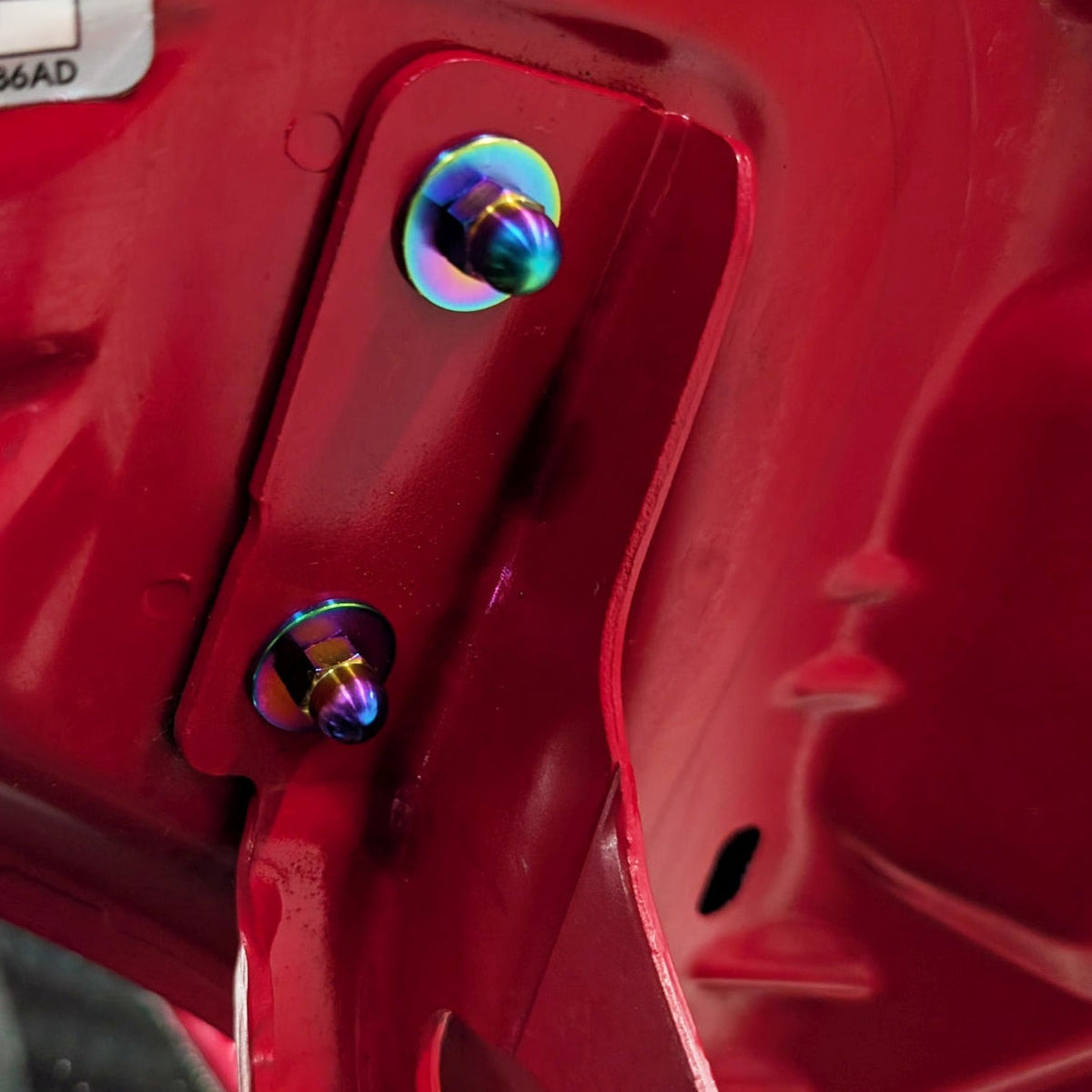 ZSPEC Titanium Hood Hardware Kit for the '07-25 Fiat 500 & Abarth