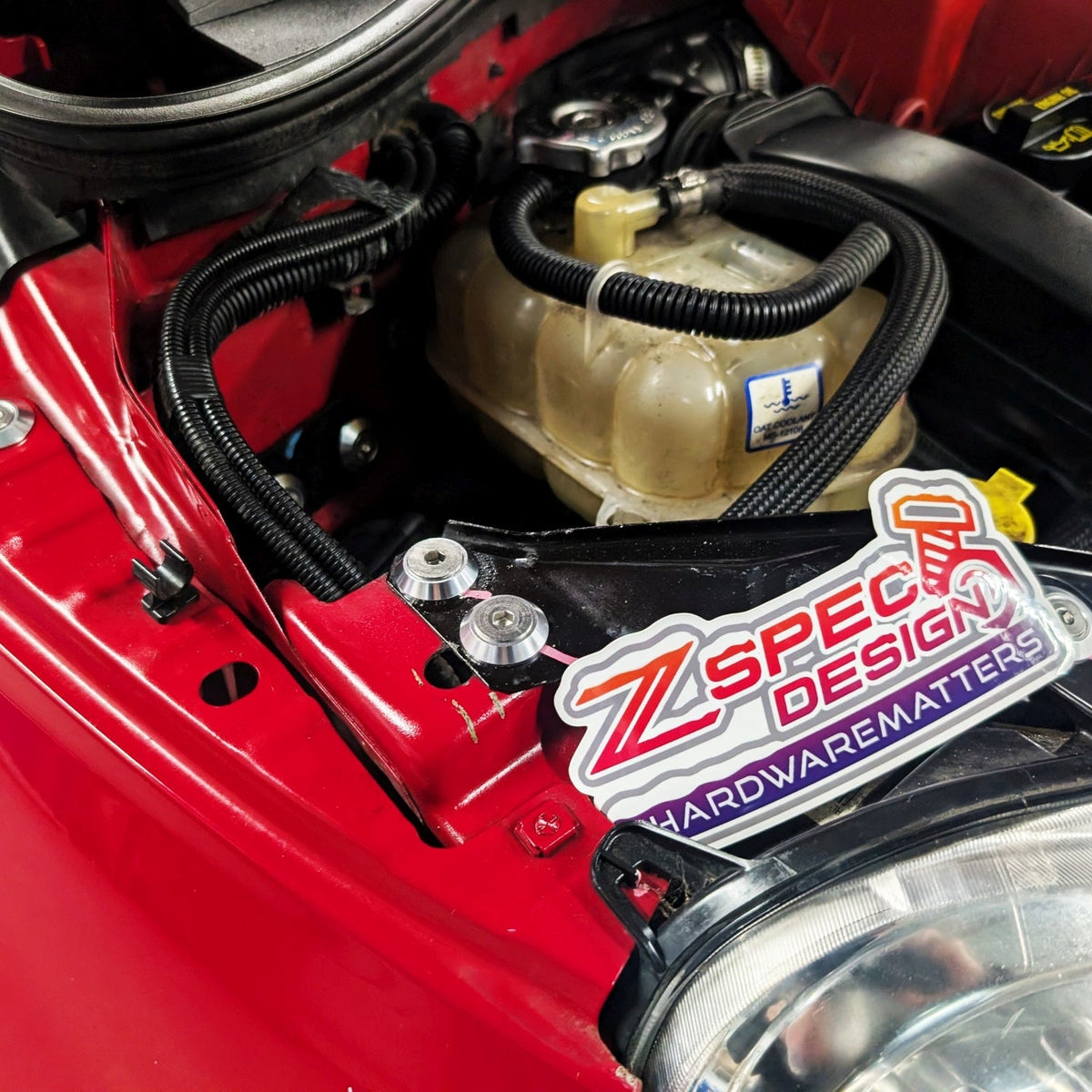 ZSPEC Stage-2 Dress Up Bolts Fastener Kit, Fiat 500 & Abarth, Stainless & Billet