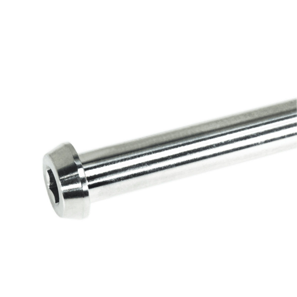 ZSPEC M6-1.0x55mm Shoulder Bolt, 47.5mm Shoulder/Shank Length, Grade-5 Titanium
