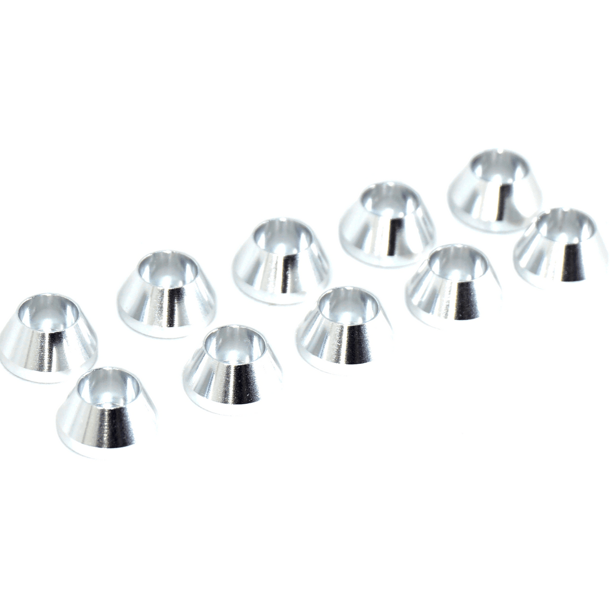 ZSPEC M3 Angled Cup Finish Washers for SHSC Socket-Cap Fasteners, 10-Pack