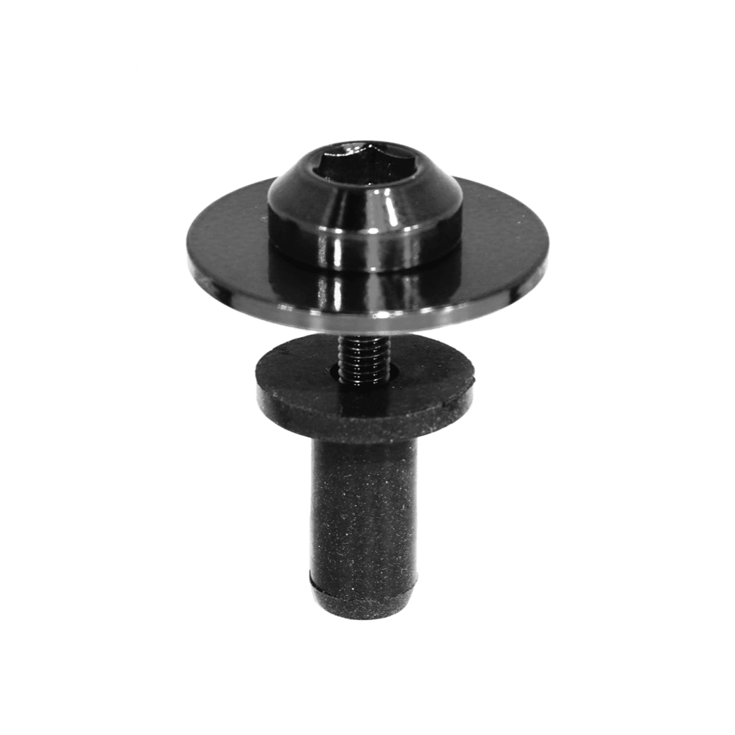 ZSPEC Plastic Clips Hardware Kit for Lexus LC 500, Titanium w/ Well Nuts