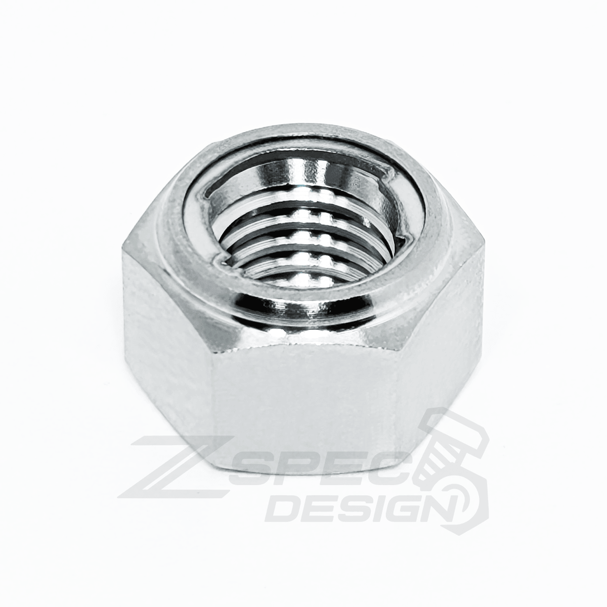 ZSPEC M7-1.0 Locking Nut, Friction-Lock Style, Titanium Grade-5