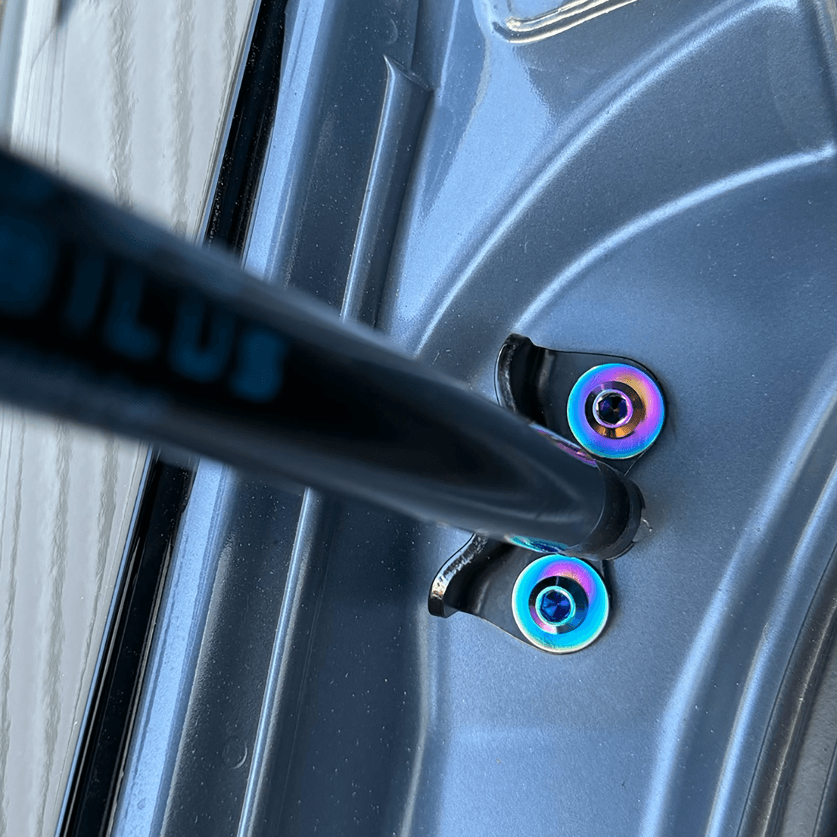 ZSPEC Trunk-Area Hardware Kit for the '19+ Mazda3 2.5 Turbo BP, Titanium