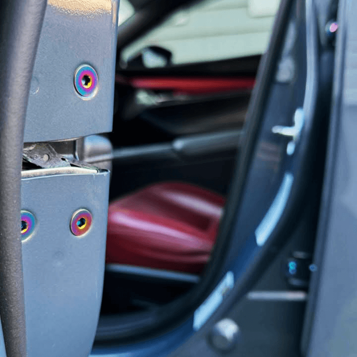 ZSPEC Stage-3 Dress Up Bolts® Fastener Kit for the '19+ Mazda3 2.5 Turbo BP, Titanium