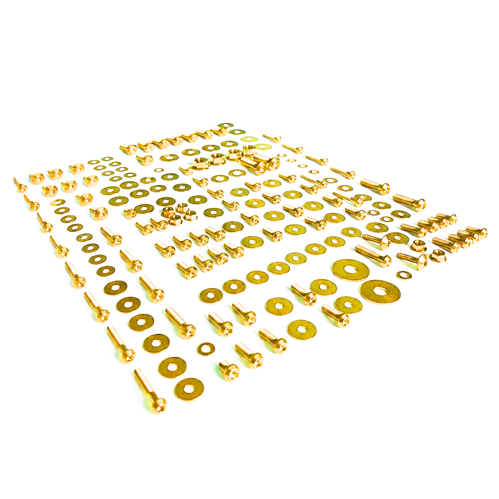 ZSPEC Stage-2 Dress Up Bolts® Fastener Kit for Ford Mustang SN95 V8, Titanium