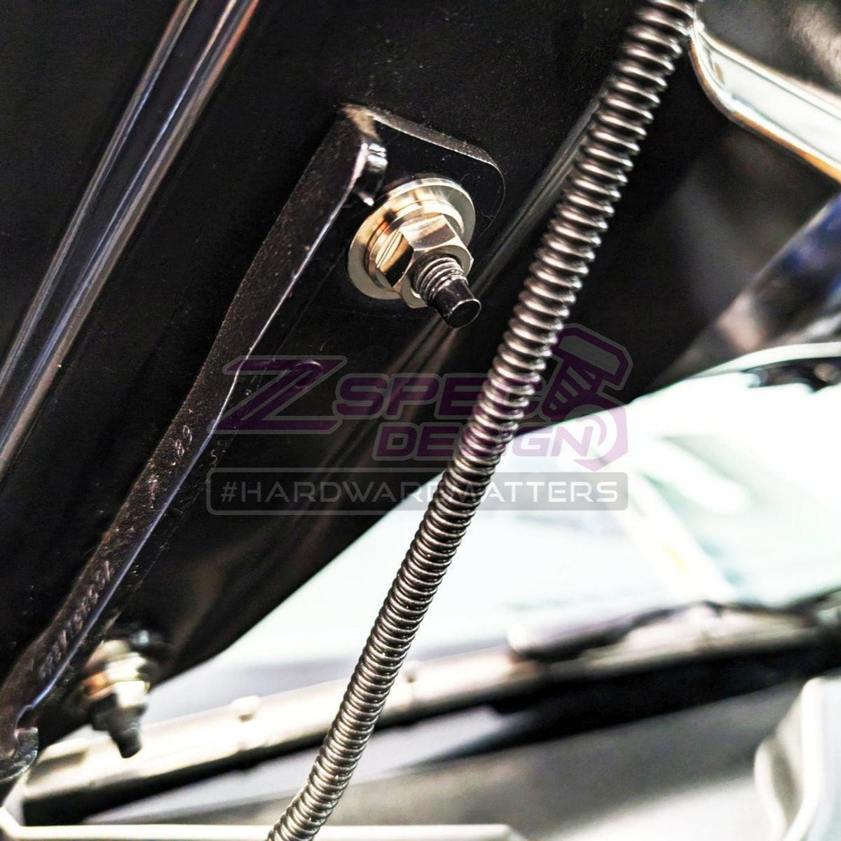 ZSPEC Stage-3 Dress Up Bolts® Fastener Kit for '15-23 Ford Mustang GT 5.0L S550, Titanium