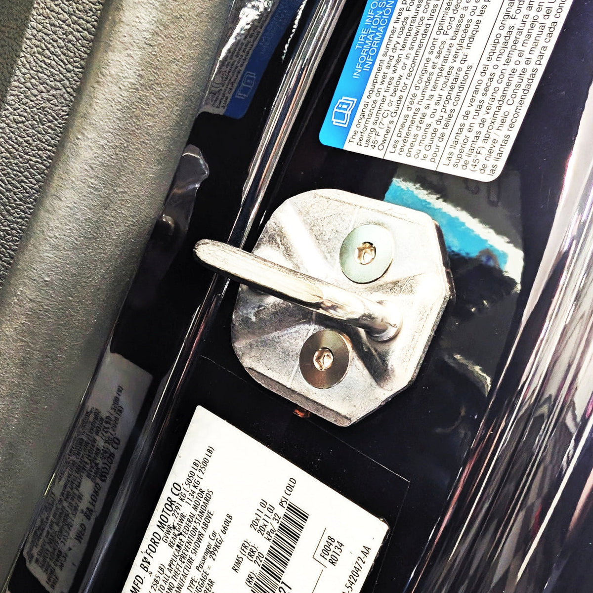 ZSPEC Door-Jams Fastener Kit for the '15-23 Ford Mustang S550, Titanium