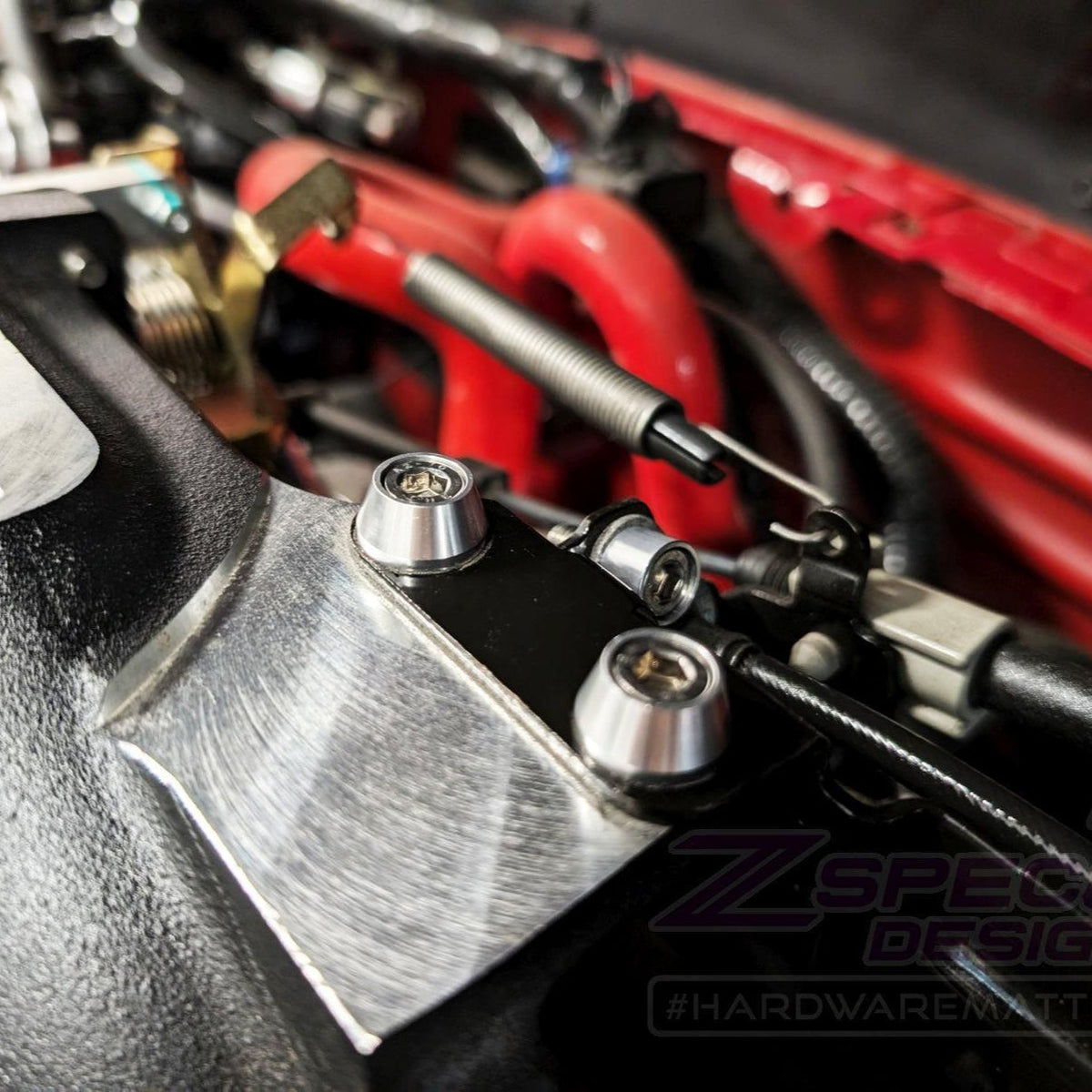 ZSPEC Stage-2 Dress Up Bolts® Fastener Kit for Ford Mustang SN95 V8, Stainless & Billet