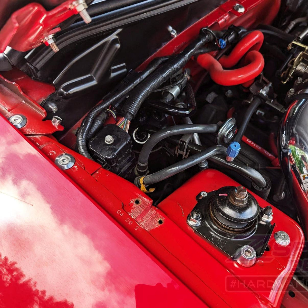 ZSPEC Stage-2 Dress Up Bolts® Fastener Kit for Ford Mustang SN95 V8, Stainless & Billet
