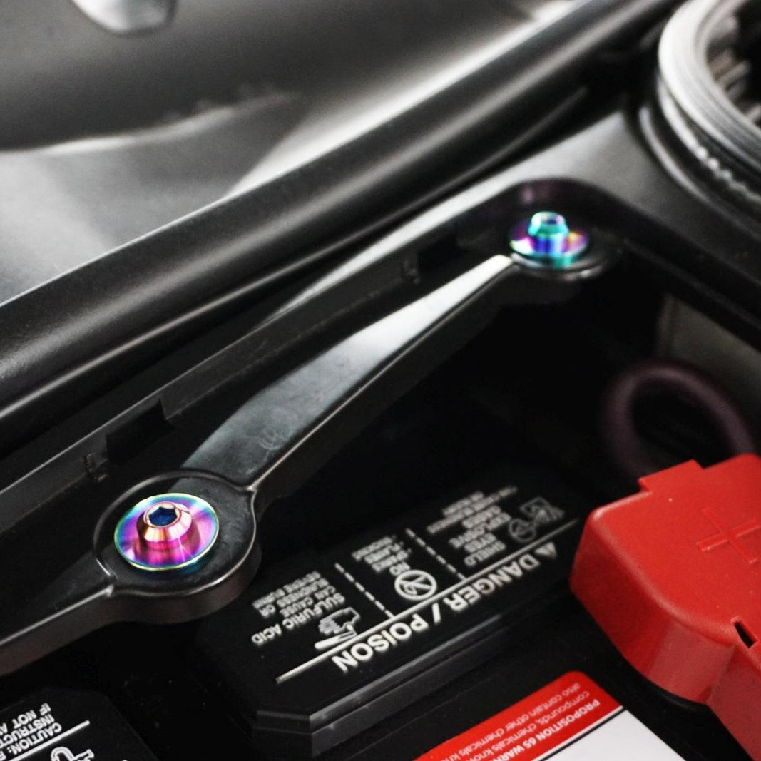 ZSPEC Plastic-Clips Replacement Kit for '09-20 Nissan 370z Z34, Grade-5 Titanium