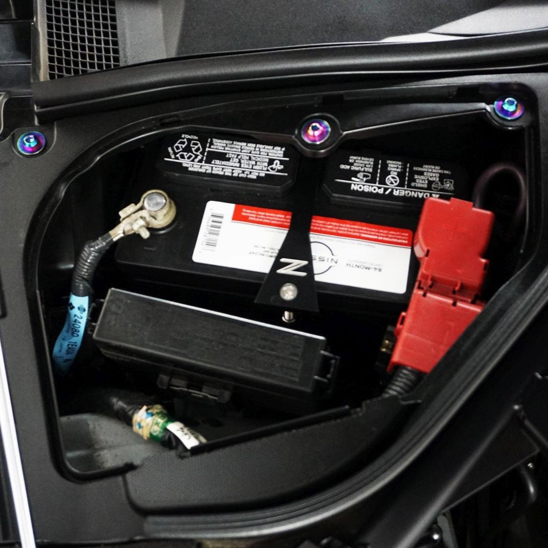 ZSPEC Plastic-Clips Replacement Kit for '09-20 Nissan 370z Z34, Grade-5 Titanium