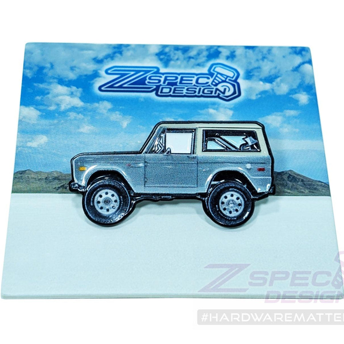 ZSPEC Collector Lapel / Hat Pin - Classic Ford Bronco Hard-Top