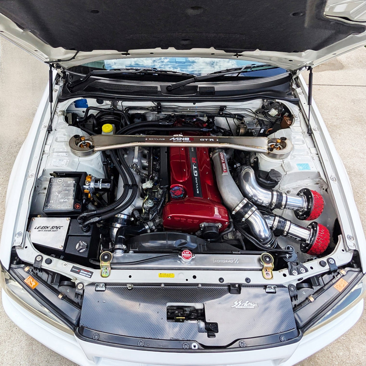 ZSPEC Stage-1 Titanium Hardware Kit for the Nissan Skyline GTR R34, RB26DETT
