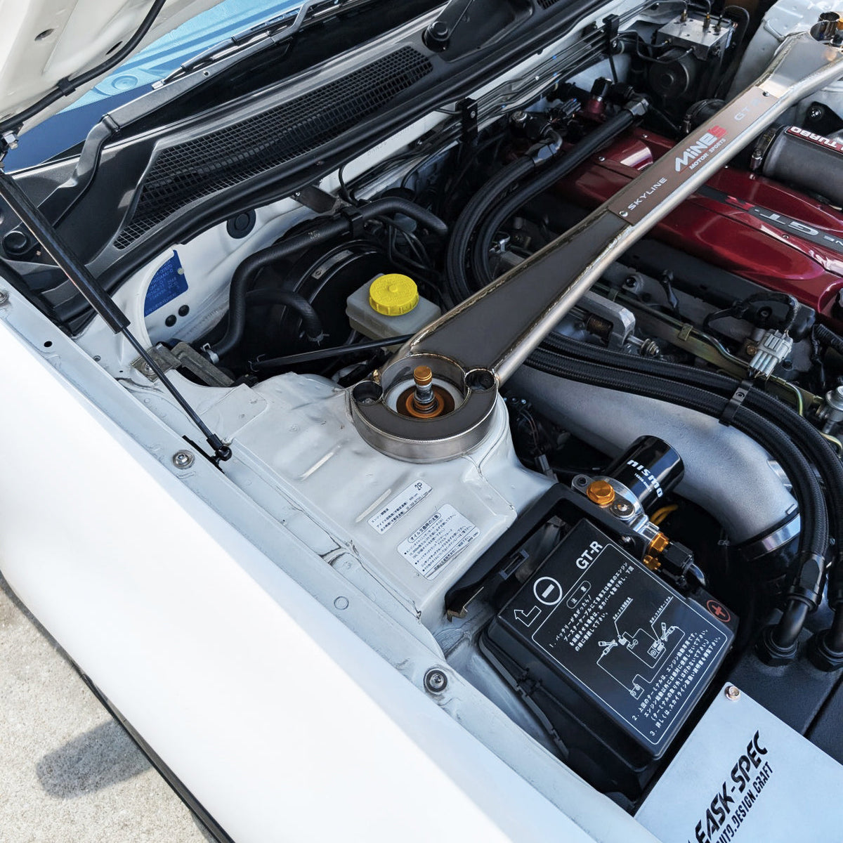 ZSPEC Stage-2 Titanium Hardware Kit for the Nissan Skyline GTR R34, RB26DETT